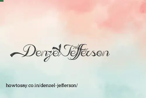 Denzel Jefferson