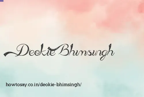 Deokie Bhimsingh