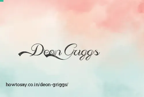 Deon Griggs