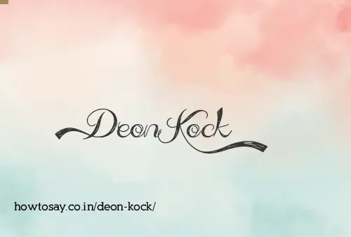 Deon Kock