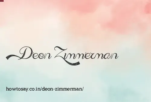Deon Zimmerman