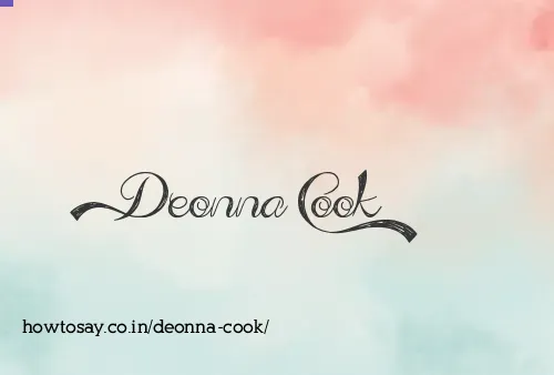 Deonna Cook