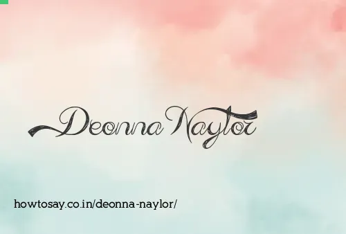 Deonna Naylor