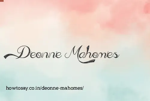 Deonne Mahomes