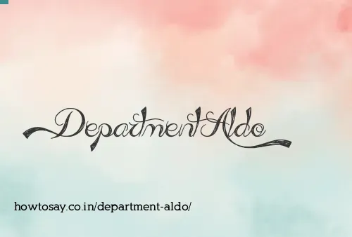 Department Aldo