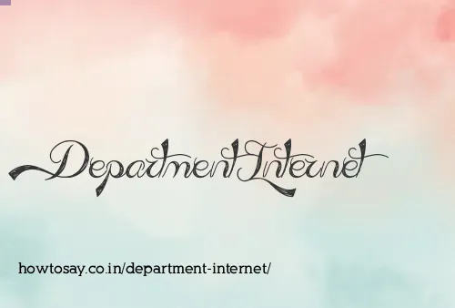 Department Internet
