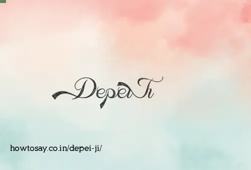Depei Ji