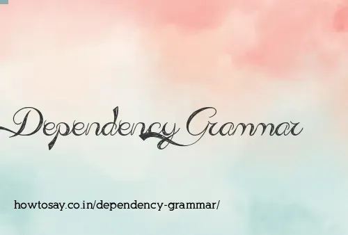 Dependency Grammar
