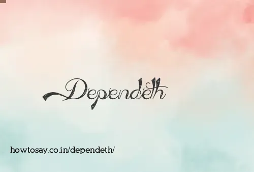 Dependeth