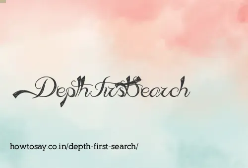 Depth First Search