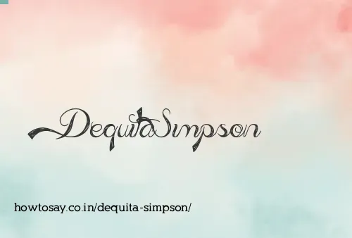 Dequita Simpson