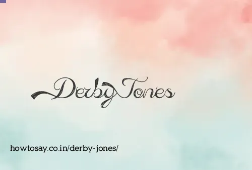 Derby Jones