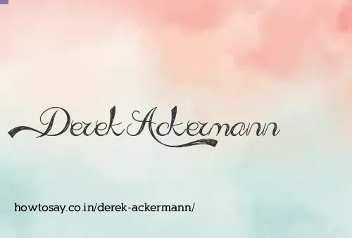 Derek Ackermann