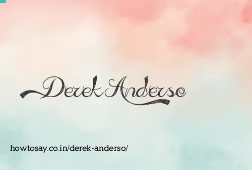 Derek Anderso