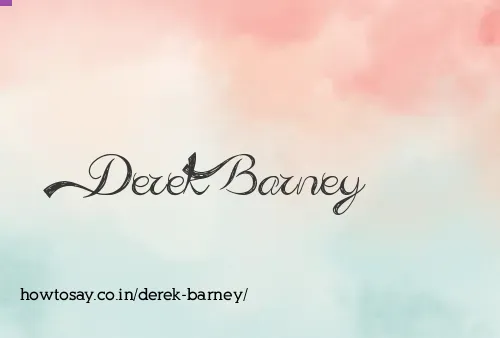 Derek Barney