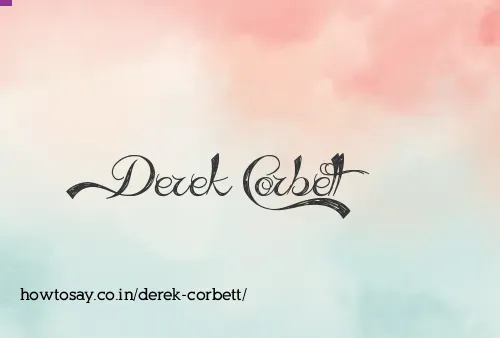 Derek Corbett