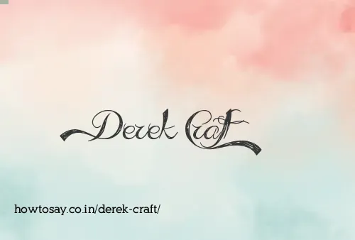 Derek Craft