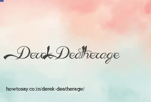 Derek Deatherage
