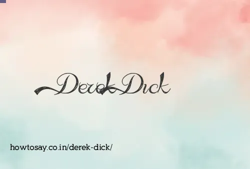 Derek Dick