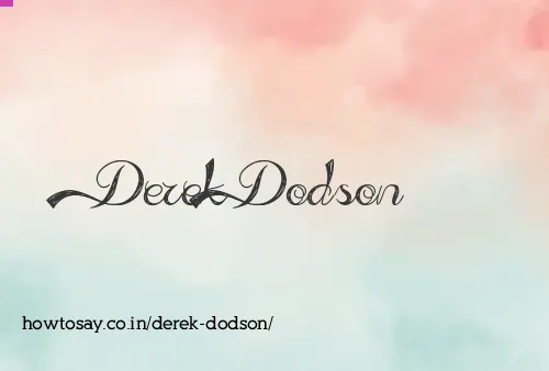 Derek Dodson