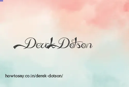Derek Dotson