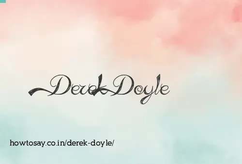 Derek Doyle