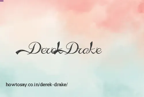 Derek Drake