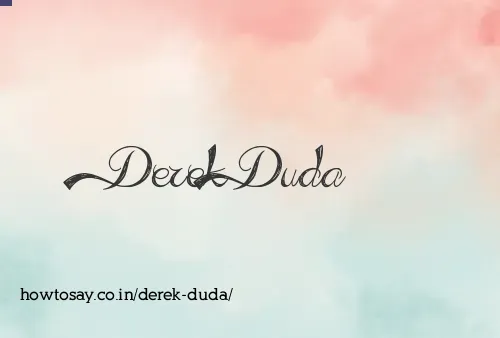 Derek Duda