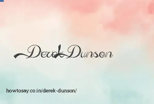 Derek Dunson