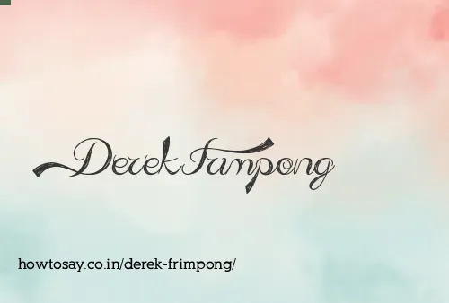 Derek Frimpong
