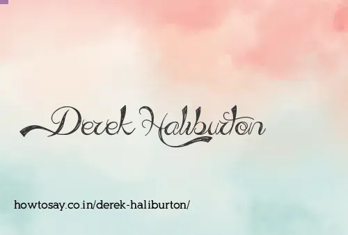 Derek Haliburton