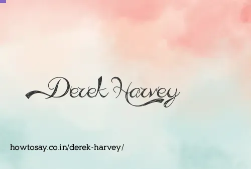 Derek Harvey