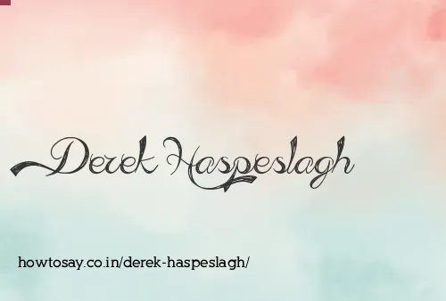 Derek Haspeslagh
