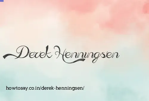 Derek Henningsen
