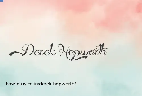 Derek Hepworth