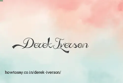 Derek Iverson