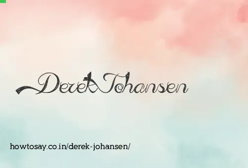 Derek Johansen