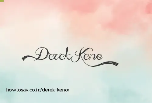 Derek Keno