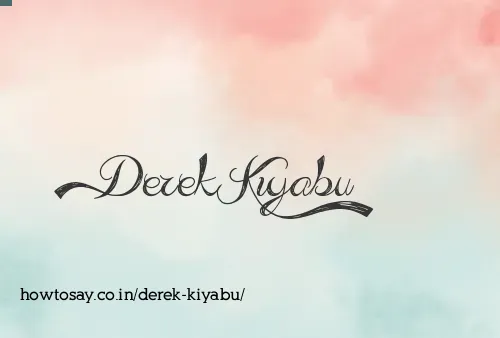 Derek Kiyabu