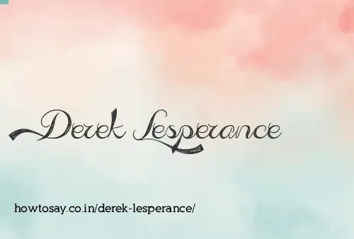 Derek Lesperance