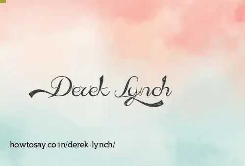 Derek Lynch