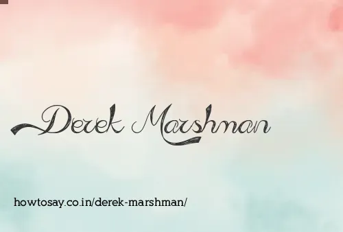 Derek Marshman