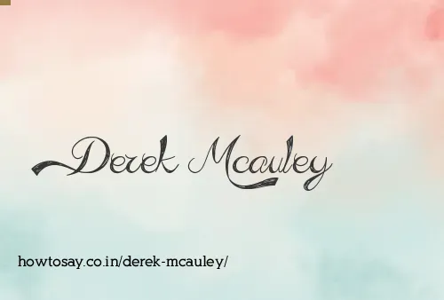 Derek Mcauley