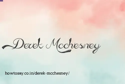 Derek Mcchesney