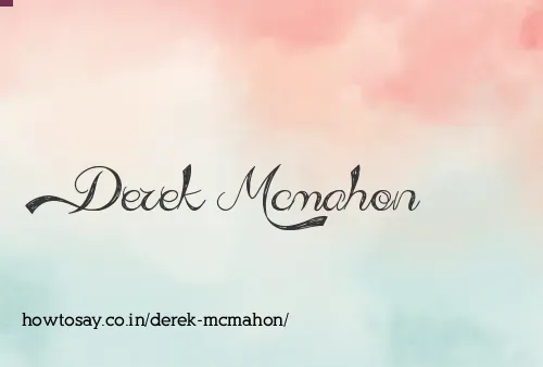 Derek Mcmahon