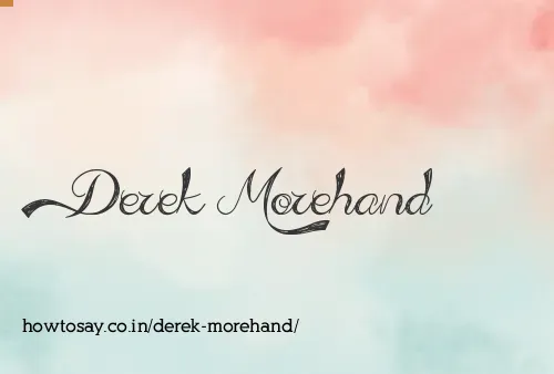 Derek Morehand