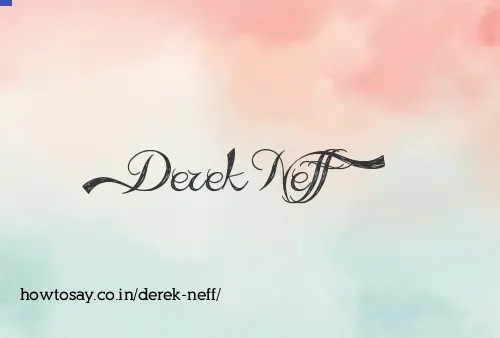 Derek Neff