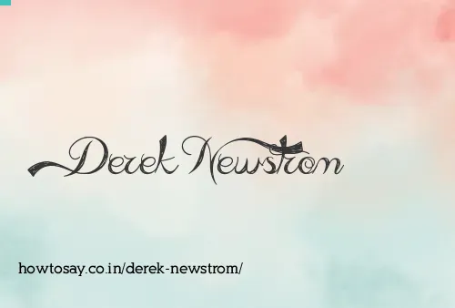 Derek Newstrom