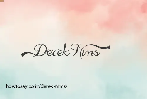 Derek Nims