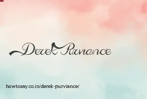 Derek Purviance
